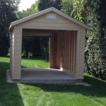 10x15 Gable "drive through" shed Franklin WI